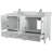 61” Double Vanity With Quartz Top-719641338