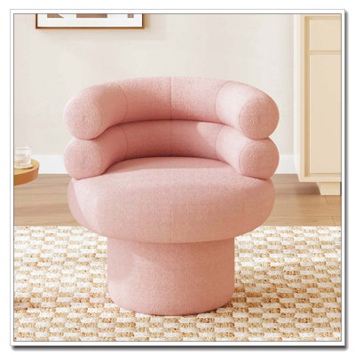 Fauteuil d'appoint pivotant à 360 °