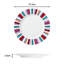 Waterside 24pc Modern Stripe Dinner set