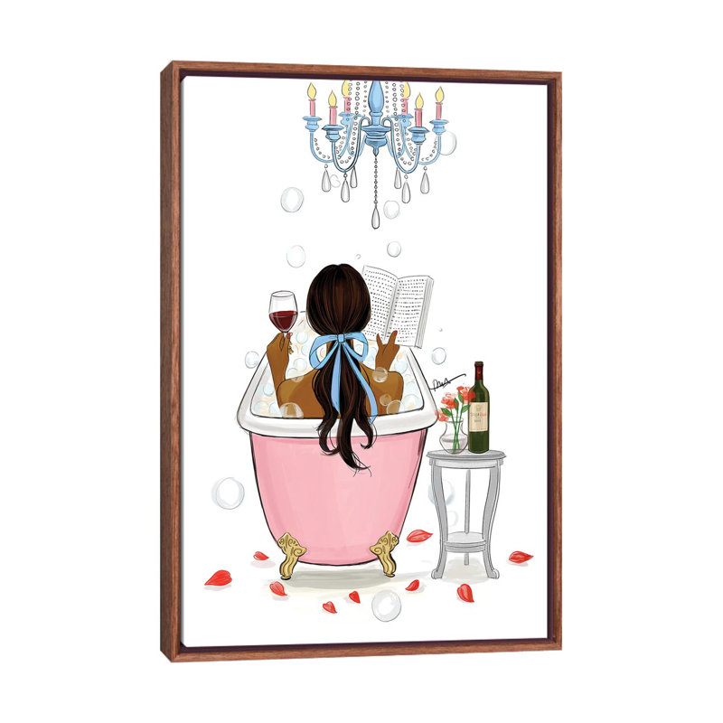 Temps pour moi - cheveux noirs par Rongrong DeVoe - reproduction d'art, H 48 po x l 32 po x P 1,5 po, Aucun mat