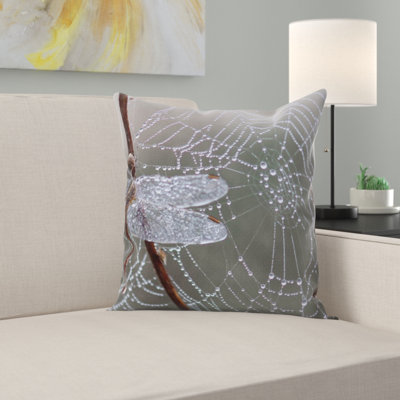 Microsuede Throw Pillow