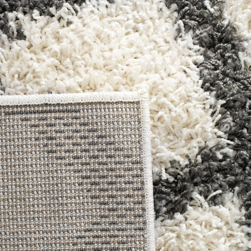 Sgd-Katia Shag Performance Geometric Rug, Rectangle 8'6" x 12'