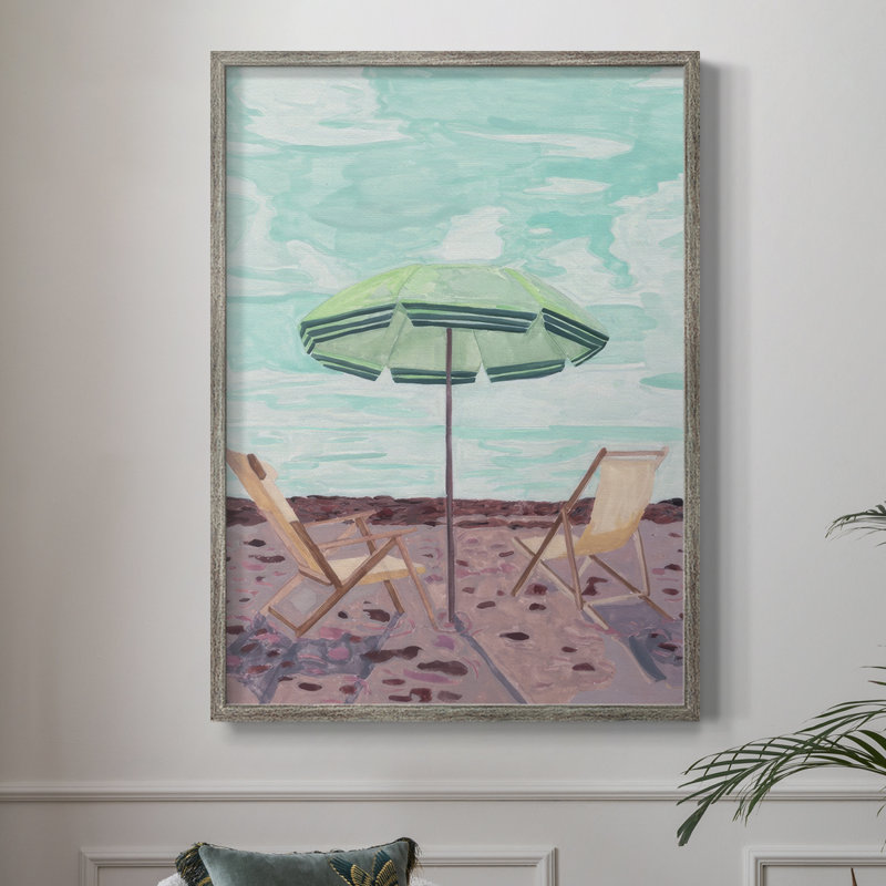 «Pastel Sky II», reproduction encadrée - bois massif, H 21 po x l 17 po