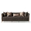 Lisbon 98'' Chenille Round Arm Sofa-1165448316