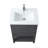Vicini 24'' Single Vanity with Ceramic Top-94088327