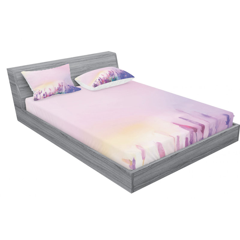 Ensemble de draps Blur in the Meadows, Taie d'oreiller taille double