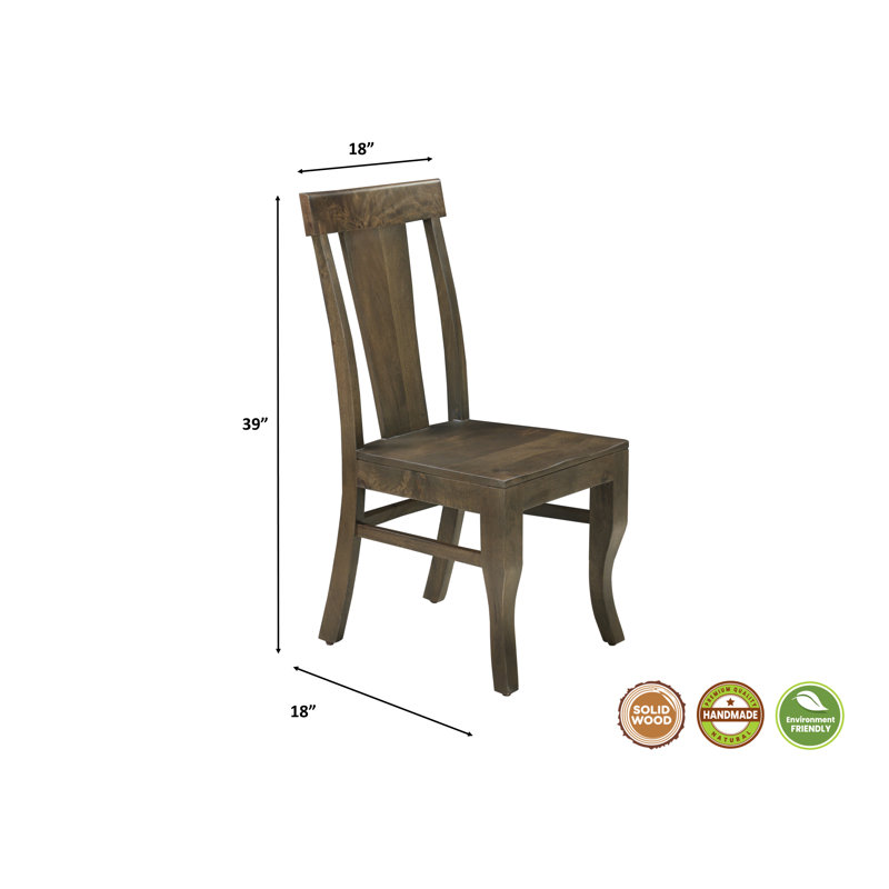 Chaise Josiane, Dark Walnut