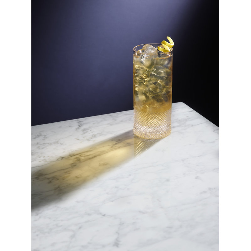 Diamond Collection Handmade Crystal Highball Glass