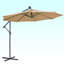 Parasol de plage lumineux 9 pi 6 po Naileth