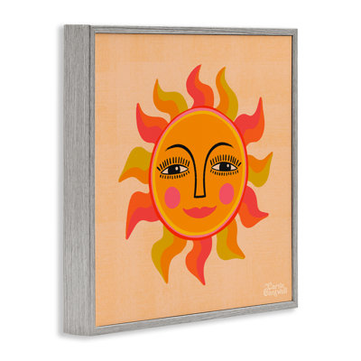 «Retro Boho Sun», art de la giclée par Carrie Cantwell