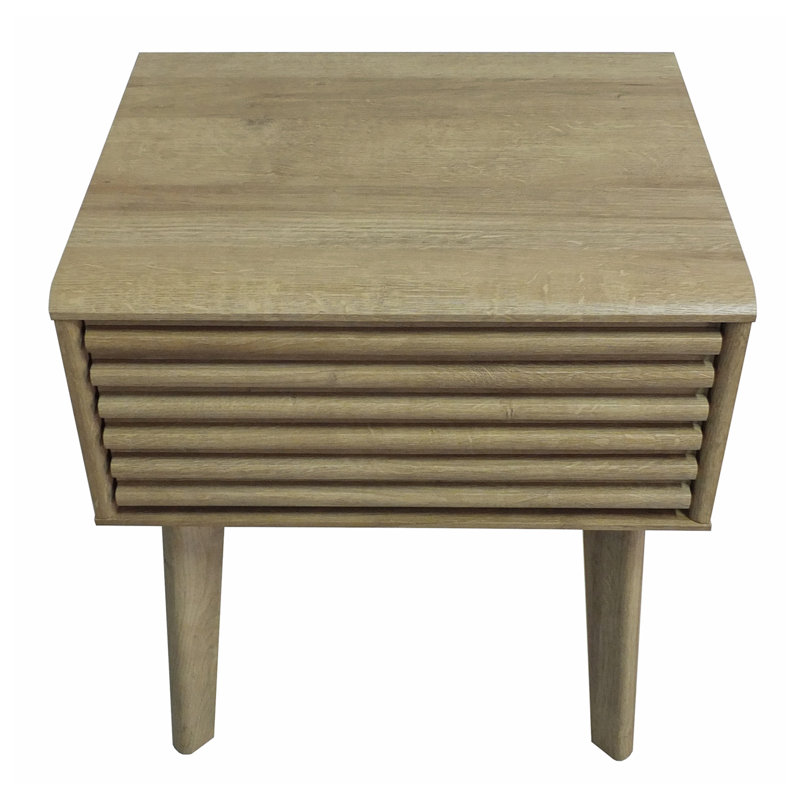 Abrams End Table, Riviera Oak