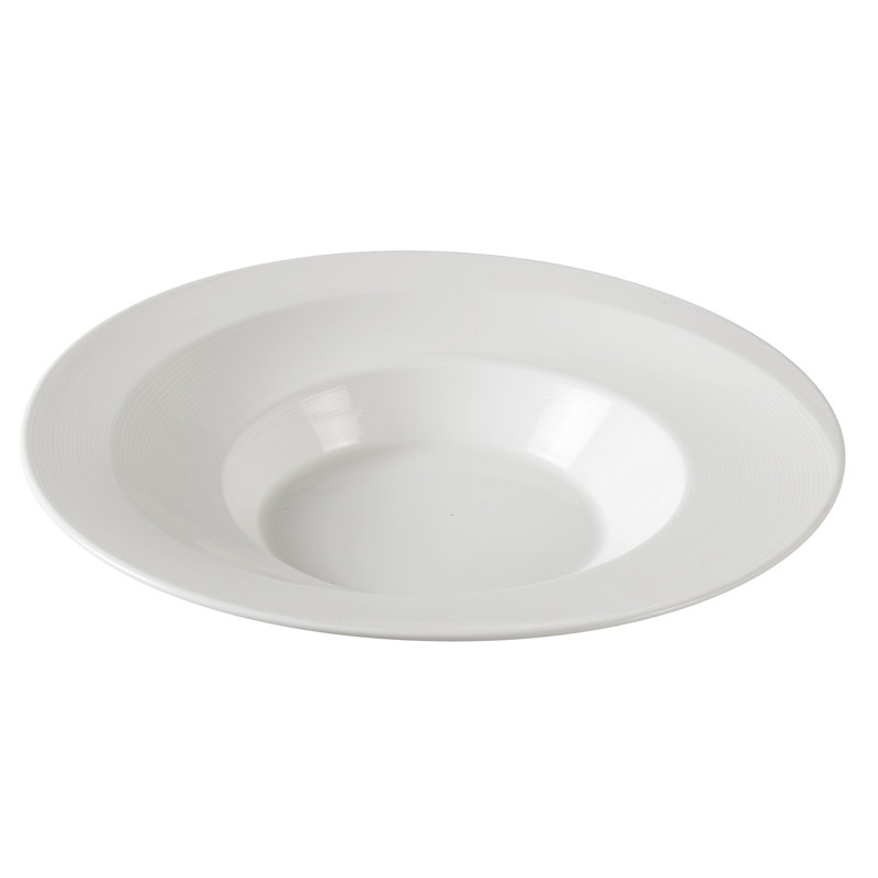Assiette plate de 10,5 po.