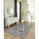 Tapis d'intérieur / extérieur gris Kaed