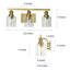3-Light Dimmable Vanity Light