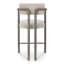 Cassidy Upholstered Stool with Metal Frame