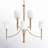 Abbie 8 - Light Steel Dimmable Chandelier-1327873465