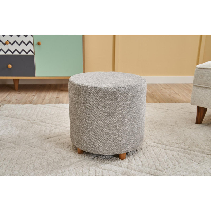 Pouf, Gris clair
