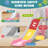 12 in 1 Toddler Slide , Astronaut Themed  for Baby Slide Toddlers Aged 1-3, with Astronaut,Telescope, Basketball Hoop and Ring Toss, Toddler Playset-113172795