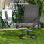 Ensemble de 2 fauteuils de patio pivotants (ensemble de 2)-626587554
