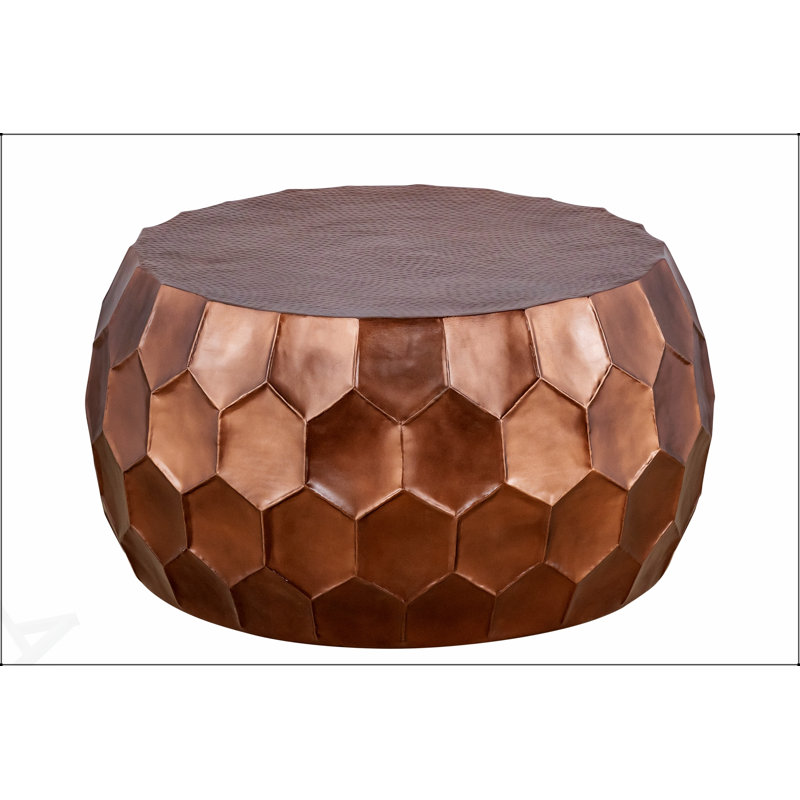 Table basse 32 po Modern Modern, Cuivre