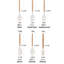 Ensemble d'ustensiles de cuisine en silicone 11 pièces avec poignées en bois - Outils de cuisine antiadhésifs résistants à la chaleur-108424363