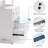 Etagere Storage Bookcase-846643612