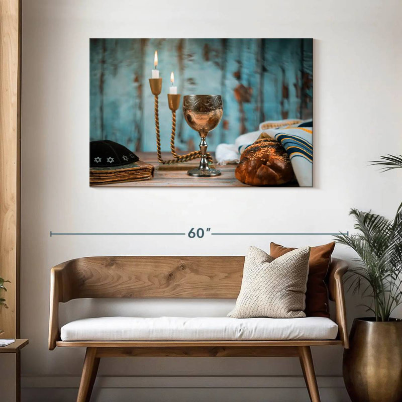 Adella Judaism, 30" H x 45" W