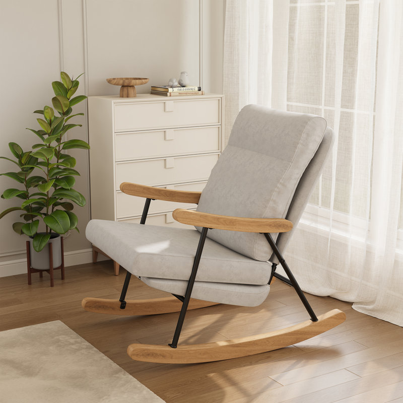 Rocking Chair, Gray