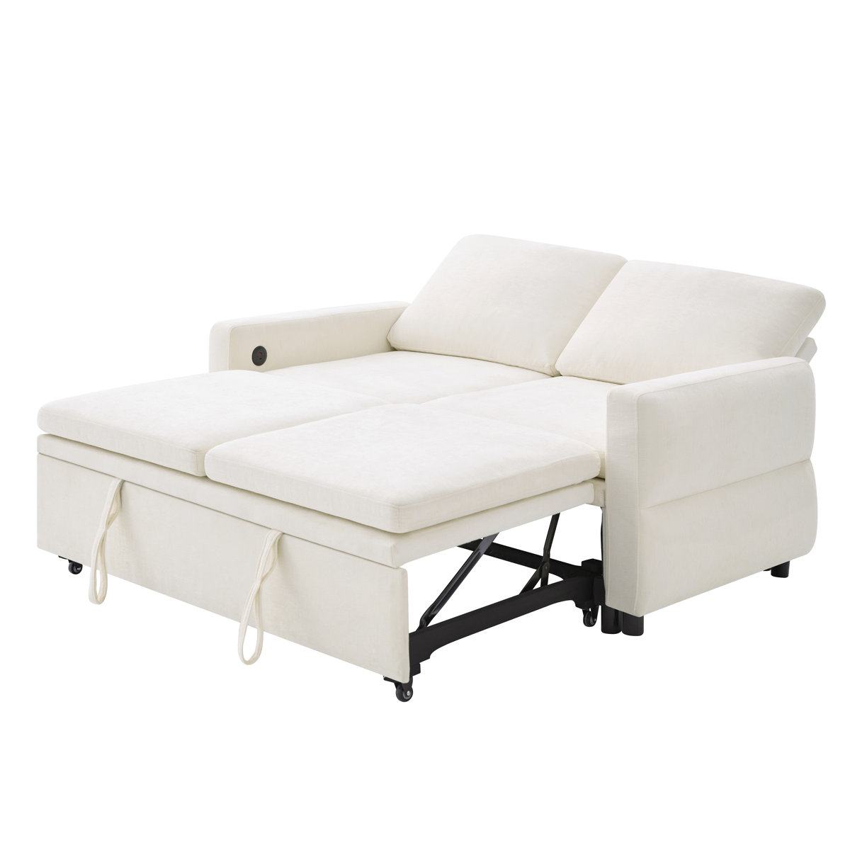 Latitude Run® 3-In-1 Convertible Sleeper Sofa Bed With 3 Level ...
