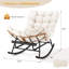 Ensemble de repose-pieds surdimensionné Papasan-2142598381