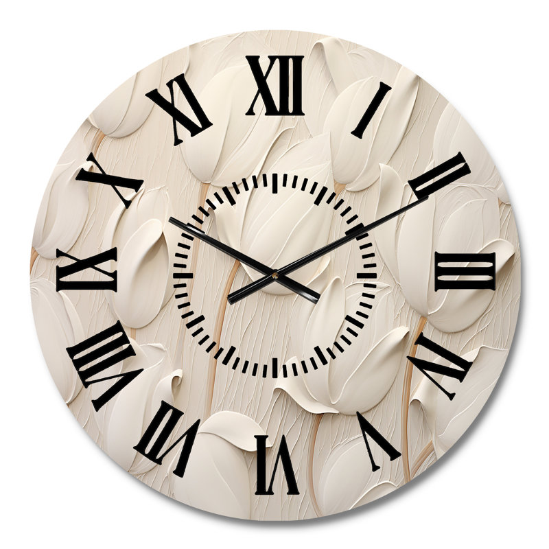 Horloge murale Minimalisme, Médium