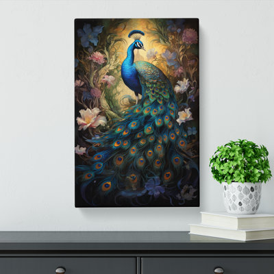 Peacock Baroque - No Frame Print