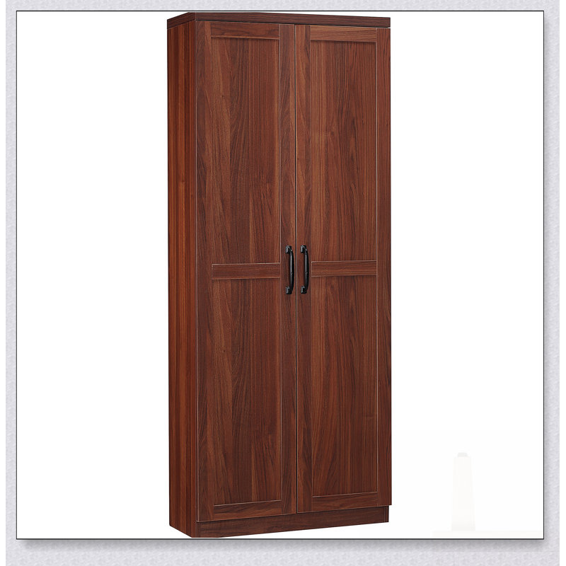 Garde-manger autoportant à 2 portes avec tablettes à 5 niveaux et tablettes réglables, pour le rangement dans la salle à manger
