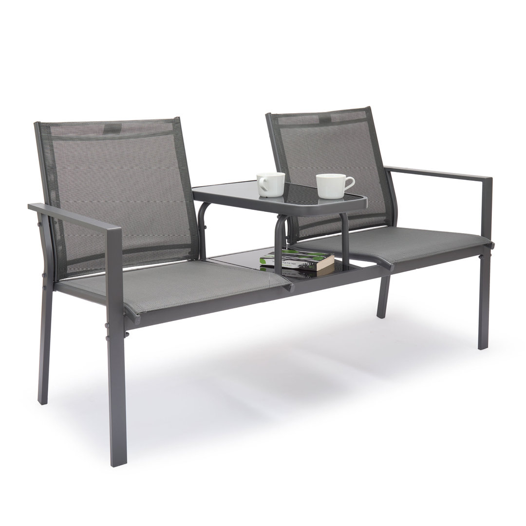 Metal Outdoor Bench