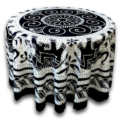 Nerseh Elephant Batik Cotton Tablecloth
