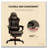 PU Leather Office Gamer Chair With Lumbar Support And Adjustable Footrest