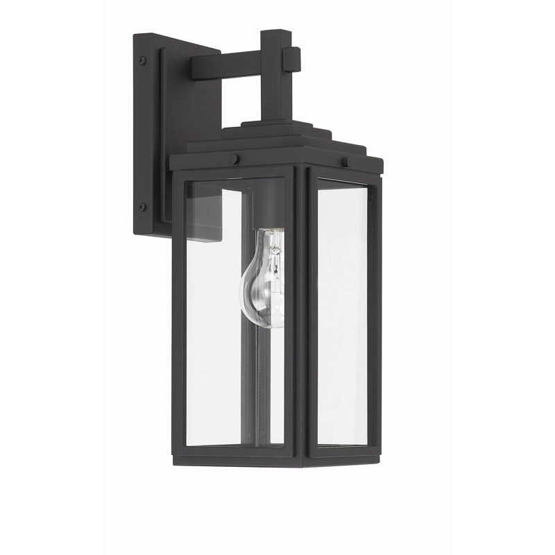 Applique murale en acier Kalio, H 14 po x l 5,25 po x P 6,75 po