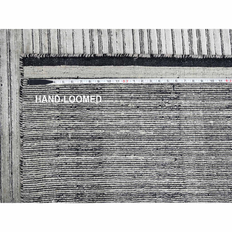 Tapis surdimensionné en laine et soie tissé à la main 12 pi x 18 pi 1 po de style taupe D82072C6FEAD4604BA312A7685D2F18F