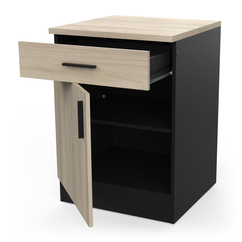 Origan Base Unit, Natural/Black