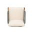 Chaise d'extérieur en bois d'acacia Lucca, beige