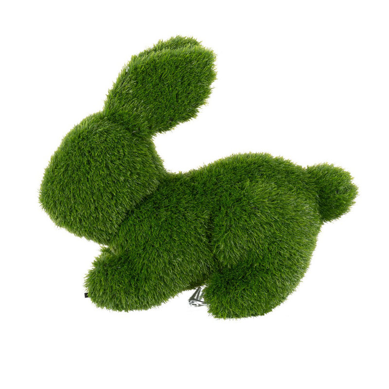 Adriel Rabbit Plastic Garden Statue, 35cm H x 25cm W x 35cm D