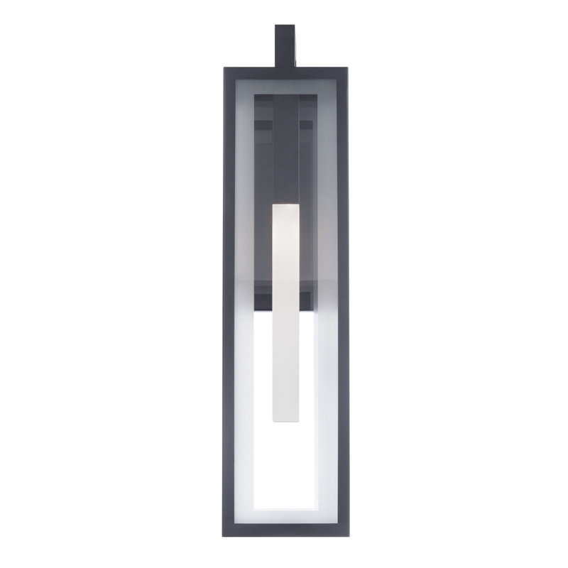 Cambridge 1 - Light LED Outdoor Wall Lantern, 25" H x 6" W x 7.88" D, 16.8W