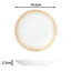 12pc Gold Sparkle Dinner Set