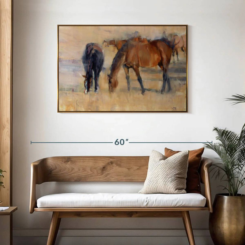 Kentucky Morning I, Cadre flottant doré, 43 po x 29 po