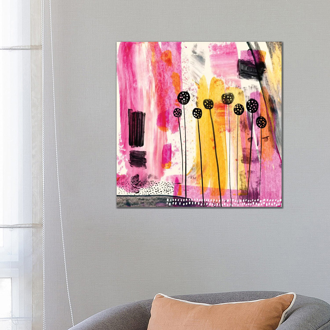 Pink Retreat von Sara Franklin - Gallery-Wrapped Canvas Giclée on Canvas