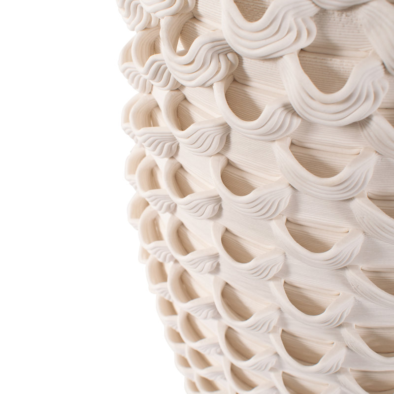 Vase à tressage
