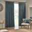 Heavy Chenille Room Darkening Pencil Pleat Curtains-863081967-863081969