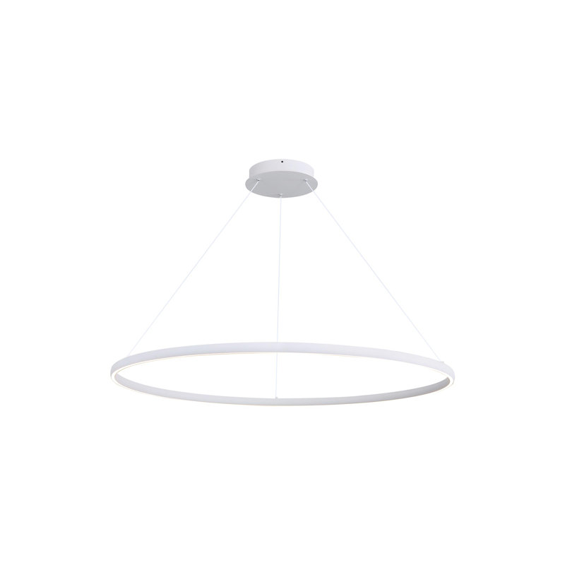Lustre à DEL 47 po Nurein, Blanc sable