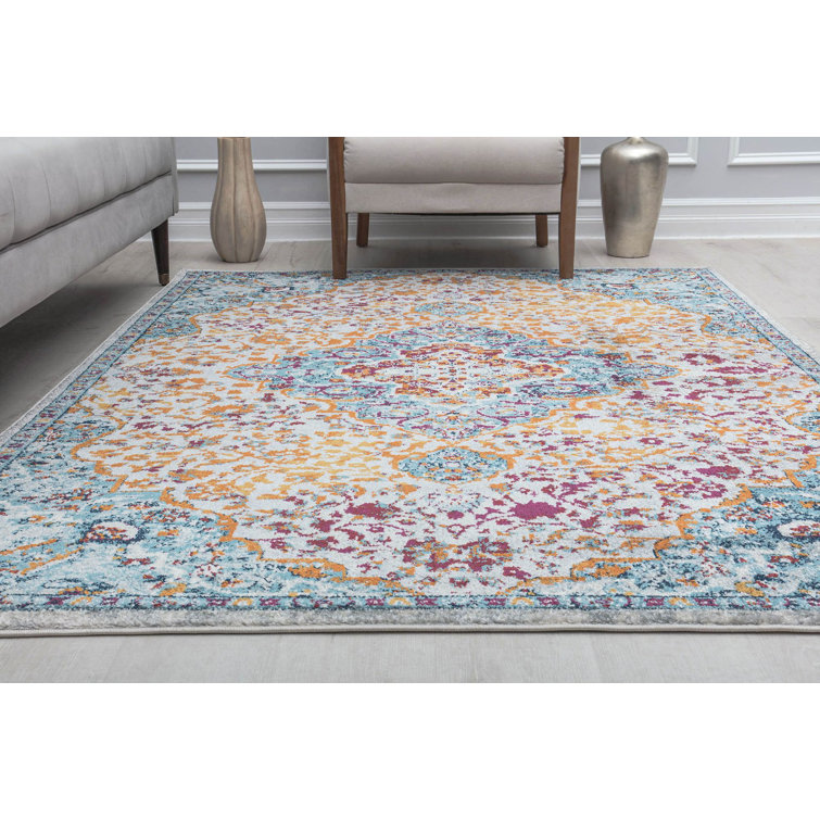 Hailey Vintage Inner Glow Area Rug