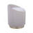 Two-Toned Ottoman with Storage or Vanity Stool, Taupe